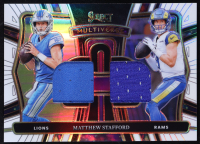 Matthew Stafford 2024 Select Multiverse Dual Jerseys Prizm White #37 #41/75 at PristineAuction.com