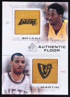 Kobe Bryant / Kenyon Martin RC 2000-01 SP Game Floor Authentic Floor Combos #C19 at PristineAuction.com