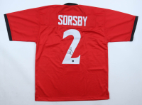 Brendan Sorsby Signed Jersey (Authentic Ink) at PristineAuction.com