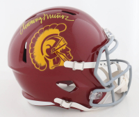 Anthony Munoz Signed Southern California Trojans Full-Size Speed Helmet (Schwartz) at PristineAuction.com