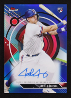 Josh Jung 2023 Finest Autographs Blue Refractors #FAJJ #022/150 RC at PristineAuction.com