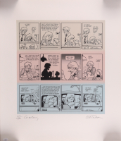 Garry Trudeau Signed LE Doonesbury "Co-Nurturing" 21.5x25.5 Comic Strip Poster (JSA) at PristineAuction.com