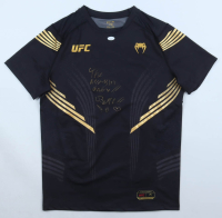 Brandon Moreno Signed Venum UFC Authentic T-Shirt Inscribed "The Assassin Baby!!" (JSA) at PristineAuction.com