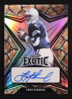 Troy Aikman 2022 Leaf Exotic Autograph Turtle #EATA1 #1/5 at PristineAuction.com