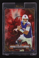 Josh Allen 2024 Wild Card 7 Card Studs Clubs Red Clubs #P7CEC-JA3 #1/4 at PristineAuction.com