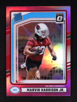 Marvin Harrison Jr. 2024 Donruss Optic Rated Rookies Preview Pink #393 RC at PristineAuction.com