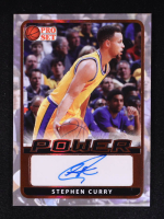 Stephen Curry 2021-22 Leaf Pro Set Power Autographs Bronze #BASC1 at PristineAuction.com