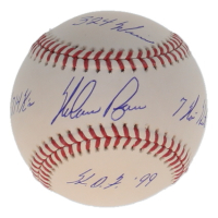 Nolan Ryan Signed OML Baseball with Multiple Inscriptions (AIV) at PristineAuction.com