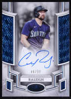 Cal Raleigh 2024 Topps Tier One Break Out Autographs Blue Foil #BOACRA #44/99 at PristineAuction.com