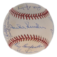 Dodgers Old-Timers | ONL Baseball Signed by (14) with Duke Snider, Tom Lasorda, Ralph Branca (SoP) at PristineAuction.com