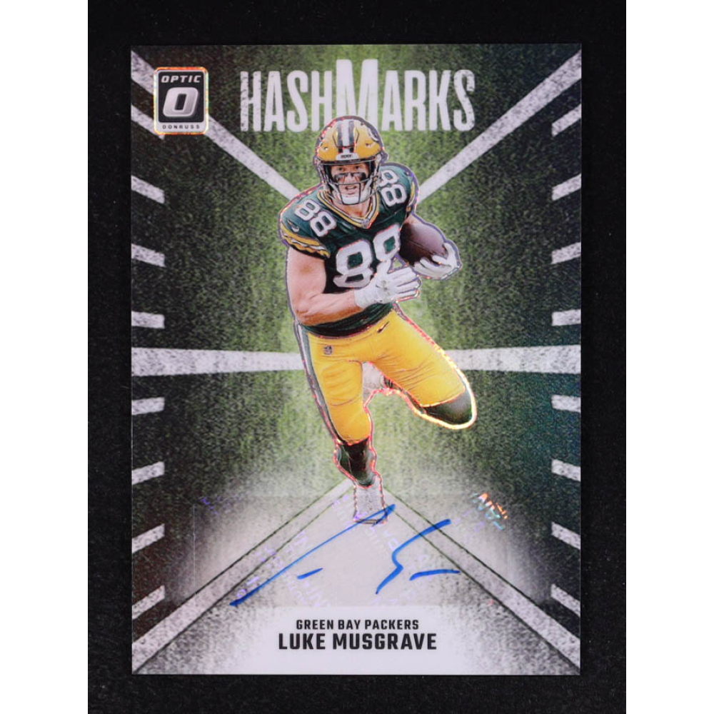 Luke Musgrave 2024 Donruss Optic Hash Marks #25 at PristineAuction.com