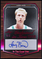 Larry Bird / Lenny Wilkens 2024 Leaf ITG Used Sports Enshrined in Time 1998 Autographs Pink #EIT12 #5/7 at PristineAuction.com