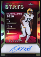 Davante Adams 2025 Leaf ITG Used Sports Video Game Stats Autographs Prismatic Pink #VGDA1 #7/8 at PristineAuction.com