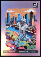 Tyreek Hill 2024 Donruss Downtown #3 at PristineAuction.com