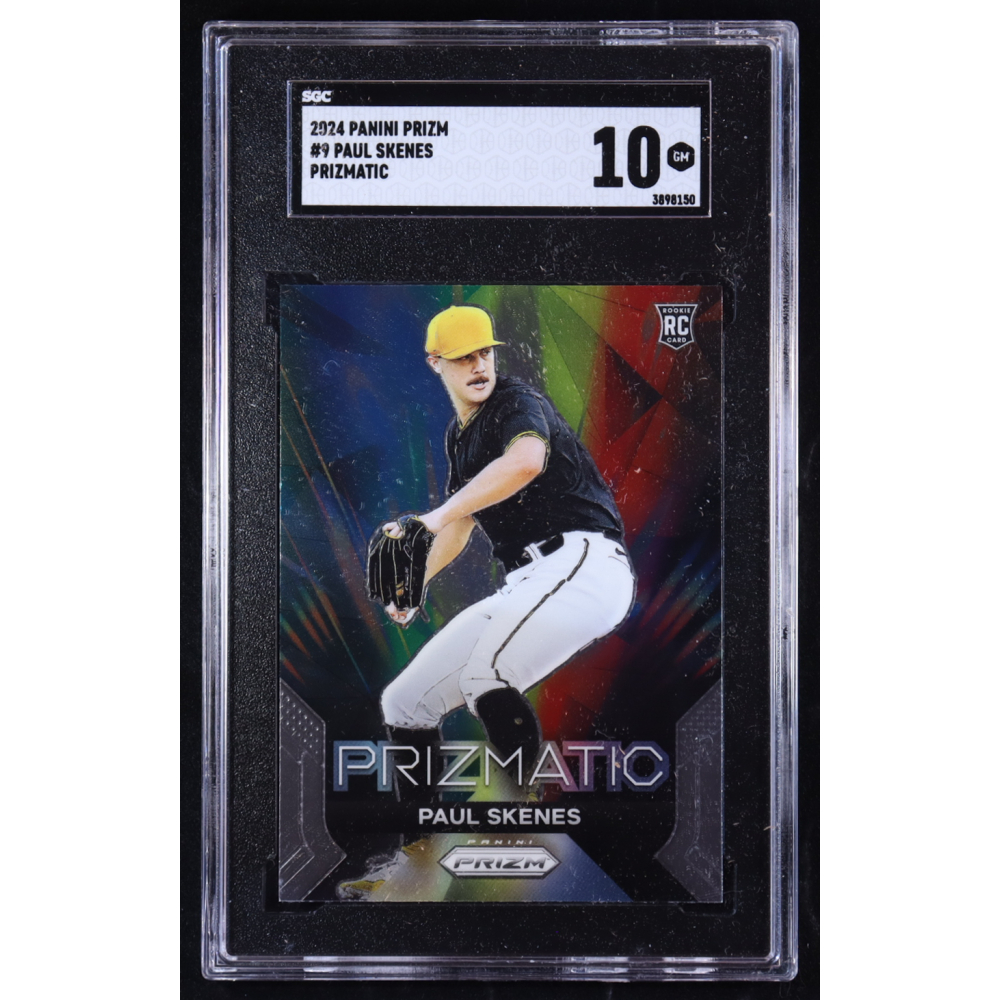 Paul Skenes 2024 Panini Prizm Prizmatic #9 RC (SGC 10) at PristineAuction.com