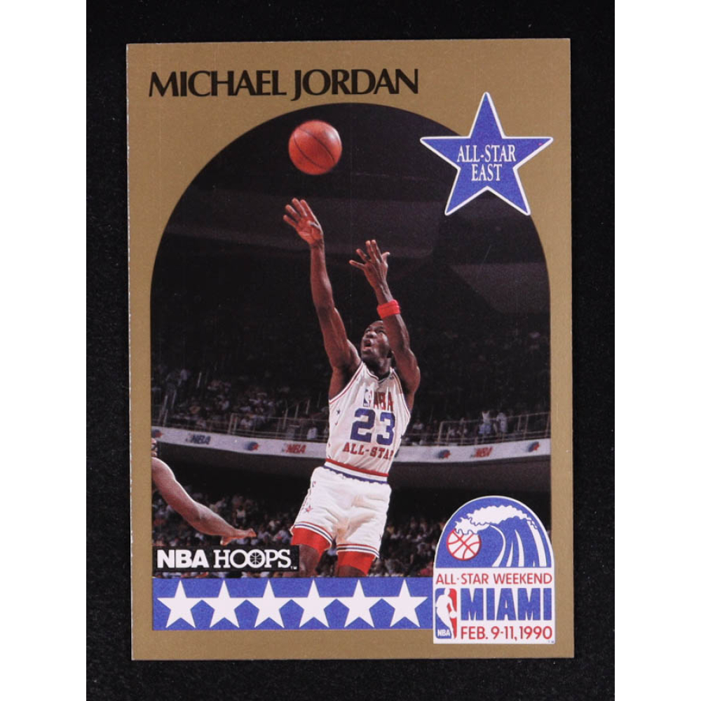 Michael Jordan 1990-91 Hoops #5 AS SP at PristineAuction.com