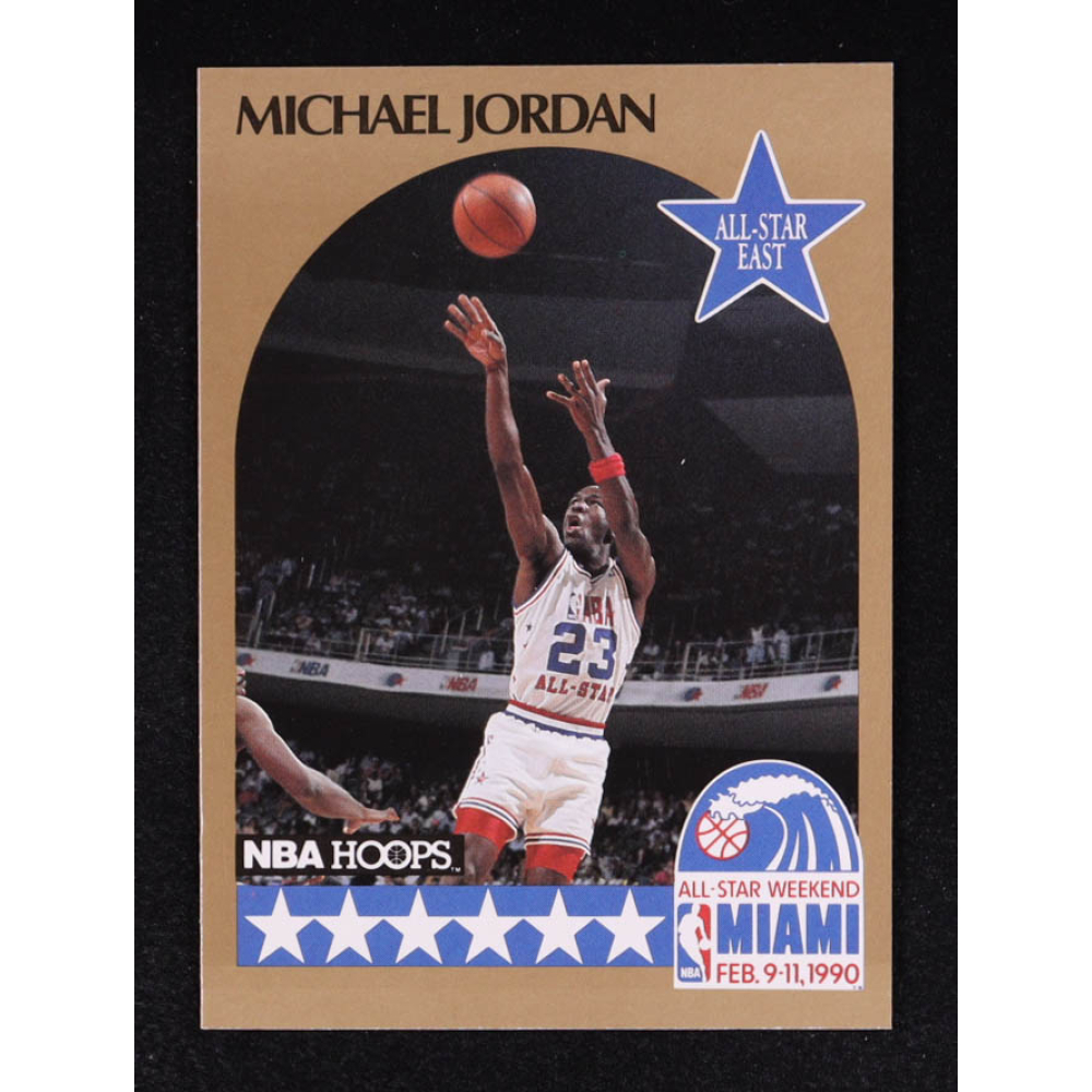 Michael Jordan 1990-91 Hoops #5 AS SP at PristineAuction.com