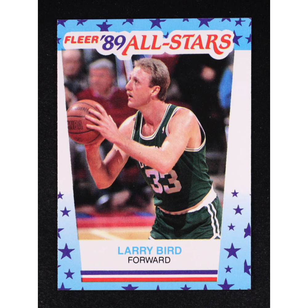 Larry Bird 1989-90 Fleer Stickers #10 at PristineAuction.com