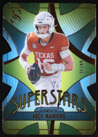 Arch Manning 2025 Panini Silhouette Superstars Die Cut Bronze #4 RC #31/49 at PristineAuction.com