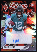 Travis Hunter 2025 Panini Phoenix Fuego Signatures #1 RC at PristineAuction.com