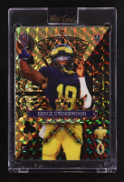 Bryce Underwood 2024 Wild Card 5 Card Draw Stacked Deck Queen of Clubs Gold and Black #SDJC-BUN #1/1 at PristineAuction.com