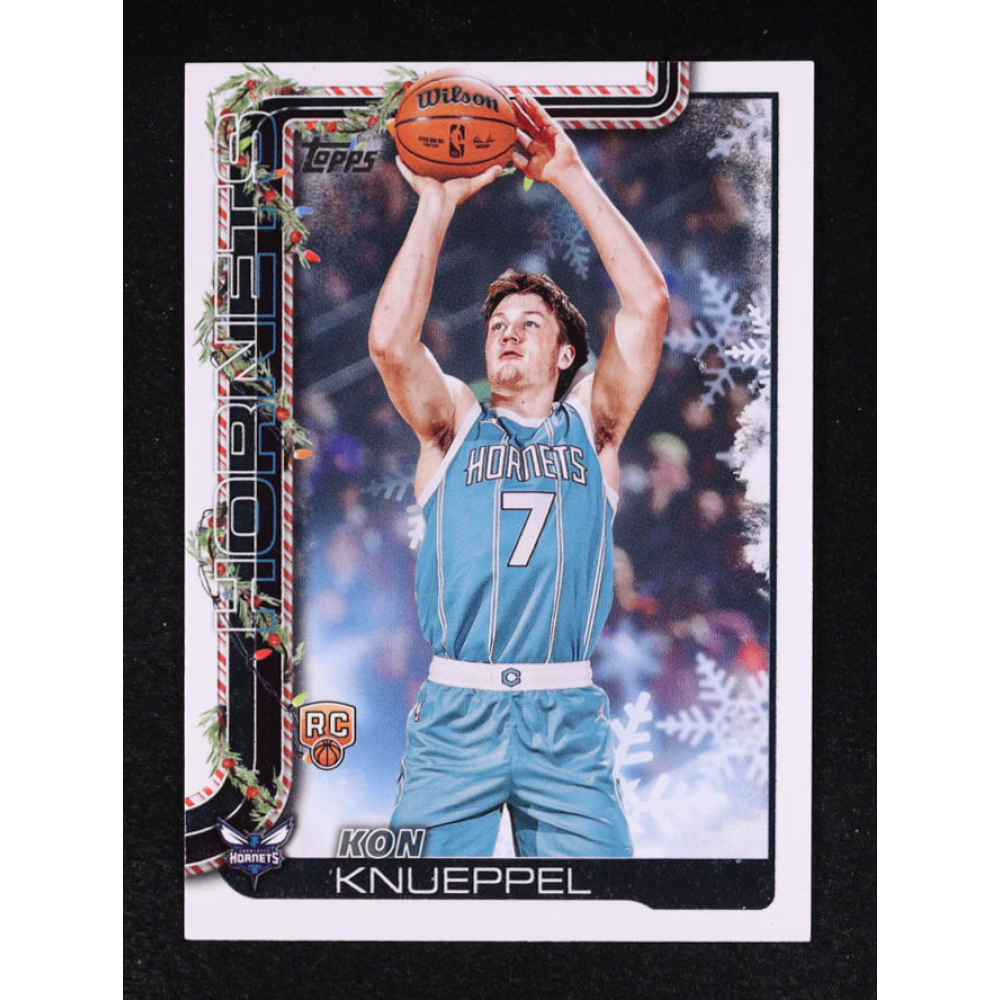 Kon Knueppel 2025-26 Topps Holiday #H164 RC at PristineAuction.com