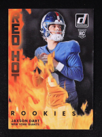 Jaxson Dart 2025 Donruss Red Hot Rookies #3 RC at PristineAuction.com