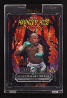 Floyd Mayweather Jr. 2025 Wild Card Haunted Hits Monster Hunt Haunted House Orange Lava #HHH-FM #1/1 at PristineAuction.com