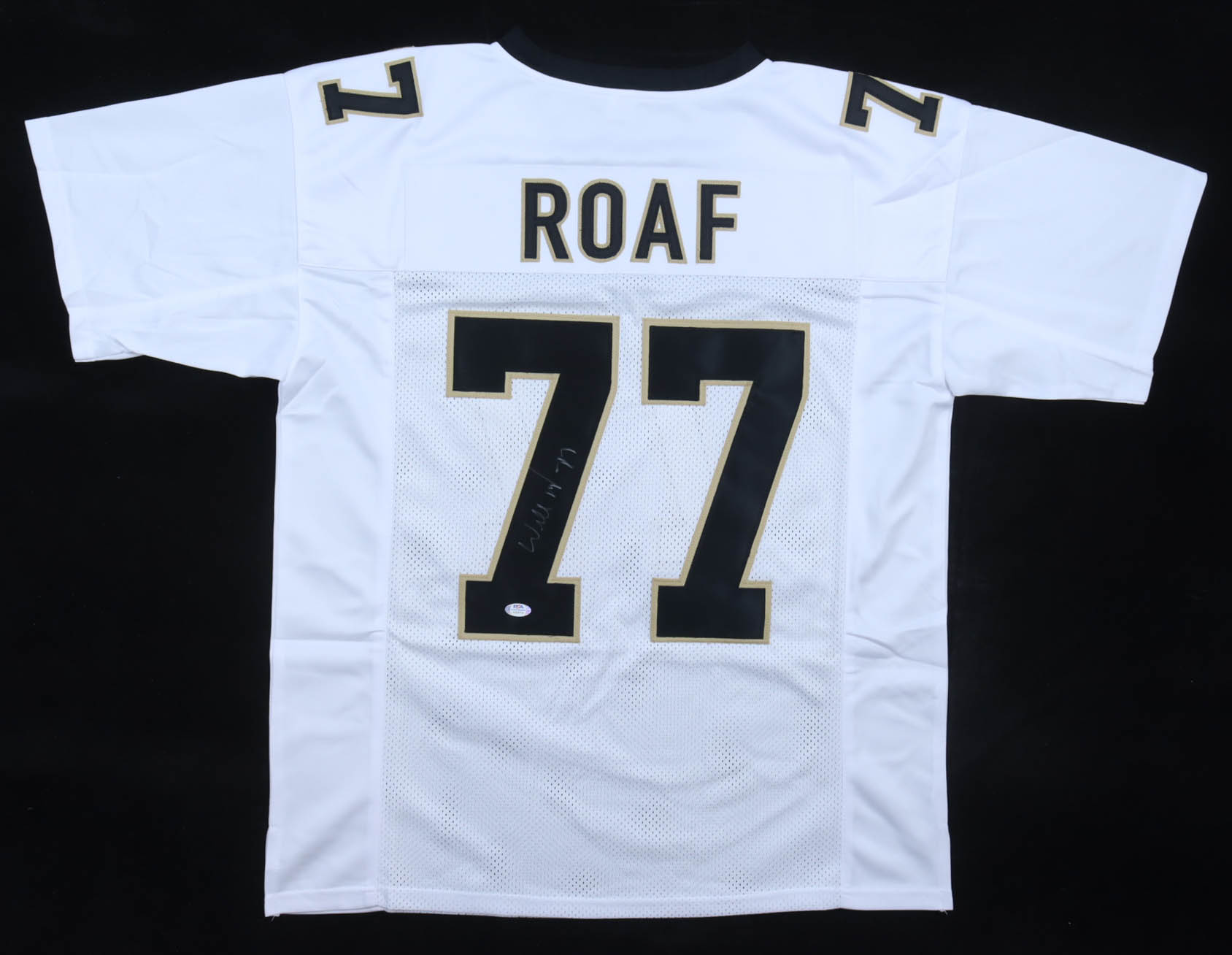 Willie Roaf Signed Jersey (PSA) at PristineAuction.com Willie Roaf Signed Jersey (PSA) at PristineAuction.com