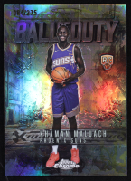 Khaman Maluach 2025-26 Topps Chrome Ball of Duty Yellow Refractors #BD25 RC #84/275 at PristineAuction.com