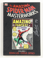 Stan Lee Signed "Marvel Masterworks: The Amazing Spider-Man #1-5" Volume 1 Softcover Book Inscribed "'92" (Beckett) at PristineAuction.com