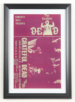 1969 "The Grateful Dead" Custom Framed Concert Poster at PristineAuction.com