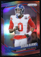 Brian Burns 2025 Panini Prizm Prizms Pigskin #147 #24/180 at PristineAuction.com