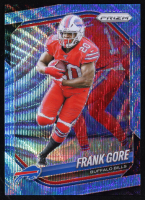 Frank Gore 2025 Panini Prizm Prizms Blue Wave #140 #145/230 at PristineAuction.com