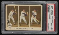 Ted Williams 1959 Fleer Ted's Hitting Fundamentals #3 #73 (PSA 8) at PristineAuction.com