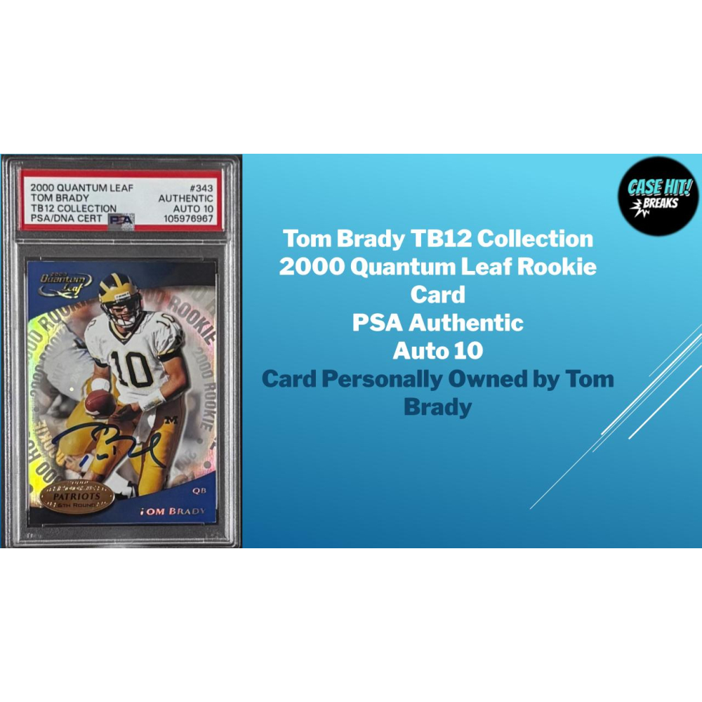 CASE HIT! BREAKS MEGA Hits Mystery Box &ndash; TB12 Chaser (Volume 1) at PristineAuction.com