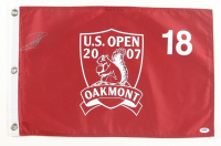 Charles Howell III Signed 2007 US Open Golf Pin Flag (PSA) at PristineAuction.com