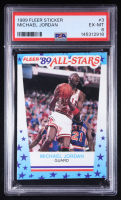 Michael Jordan 1989-90 Fleer Stickers #3 (PSA 6) at PristineAuction.com