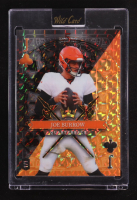 Joe Burrow 2024 Wild Card 5 Card Draw Stacked Deck Jack of Clubs Gray and Orange #SDJC-JBN #1/1 at PristineAuction.com