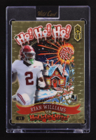Ryan Williams 2025 Wild Card Holiday Hits Christmas Hit! Ho!Ho!Ho! Gold Mirror True 1 of 1 #HHTG1 b3-RW #1/1 at PristineAuction.com