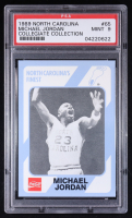 Michael Jordan 1989-90 North Carolina Collegiate Collection #65 (PSA 9) at PristineAuction.com