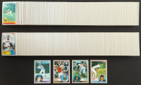 1983 Topps Baseball Complete Set Of (792) Cards With Ryne Sandberg RC #83, Tony Gwynn RC #482, Wade Boggs RC #498, Cal Ripken #163 at PristineAuction.com