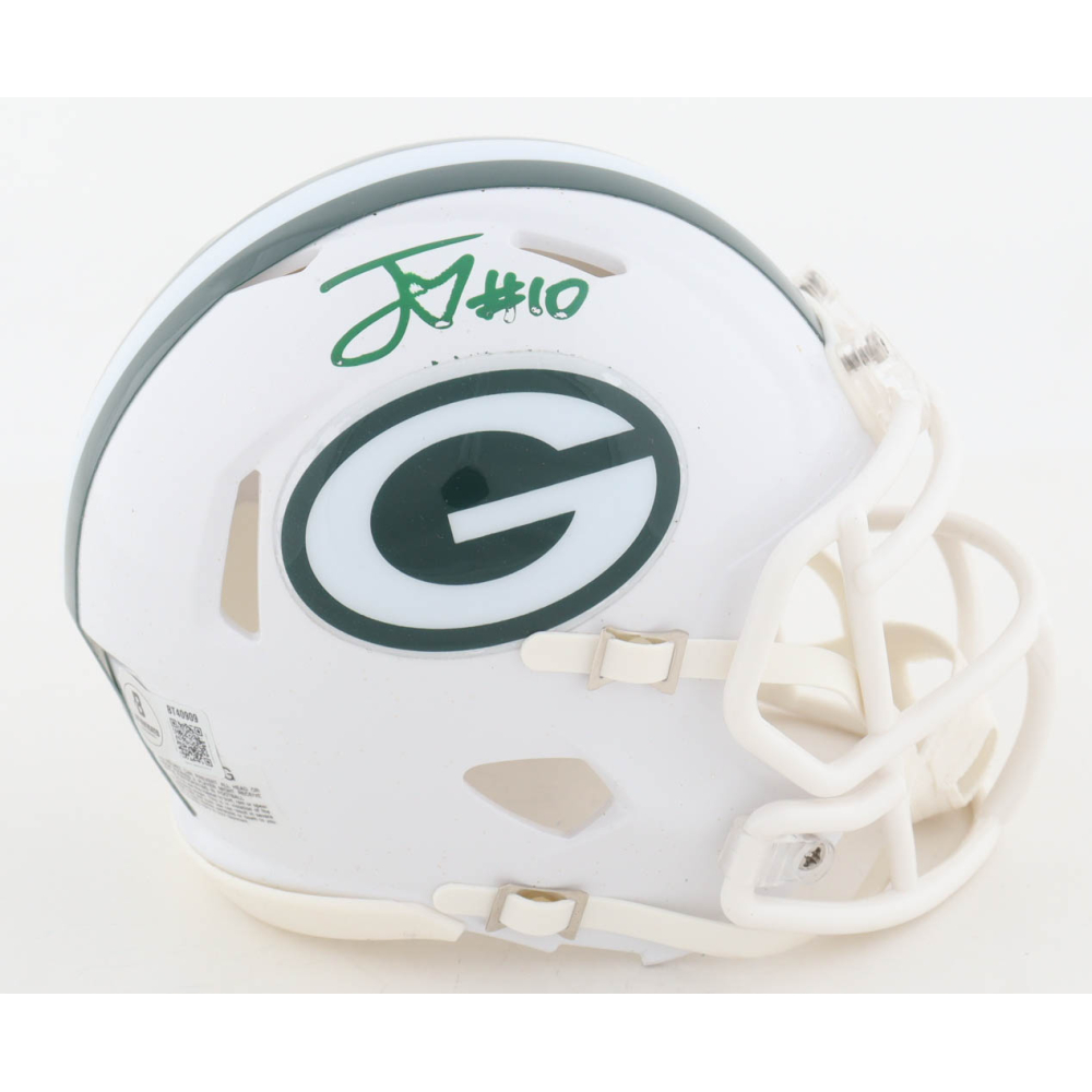 Jordan Love Signed Packers Speed Mini Helmet (Beckett) at PristineAuction.com