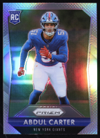 Abdul Carter 2025 Panini Prizm Prizm Flashback Rookie Prizms Silver #3 RC at PristineAuction.com