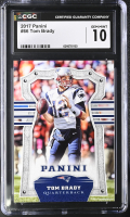 Tom Brady 2017 Panini #66 (CGC 10) at PristineAuction.com