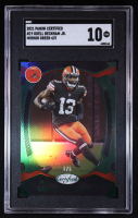 Odell Beckham Jr. 2021 Certified Mirror Green #19 #4/5 (SGC 10) at PristineAuction.com