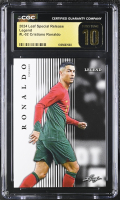Cristiano Ronaldo 2024 Leaf Special Release Legend #L-02 (CGC Pristine 10 | Black Label) at PristineAuction.com