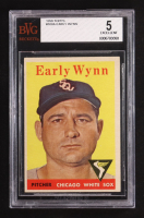 Early Wynn 1958 Topps #100A (BVG 5) at PristineAuction.com