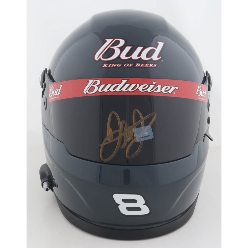 Dale Earnhardt Jr. Signed NASCAR Budweiser Full-Size Helmet (Dale Jr.) at PristineAuction.com