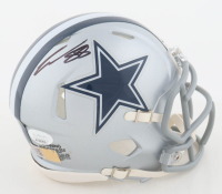 CeeDee Lamb Signed Cowboys Speed Mini Helmet (JSA) at PristineAuction.com
